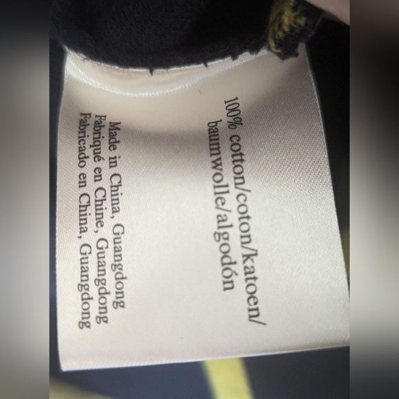 Laura Ashley Navy Mustard Blazer 100% Cotton Size 12 - Picture 11 of 11